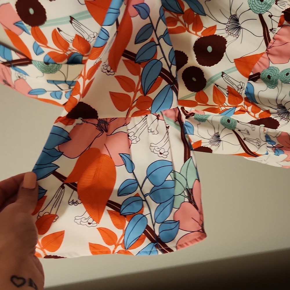 BNWOT floral babydoll dress - Picture 7 of 7